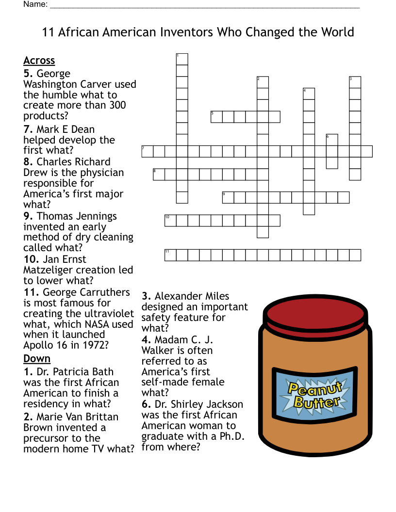 American Ninja Warrior Crossword WordMint