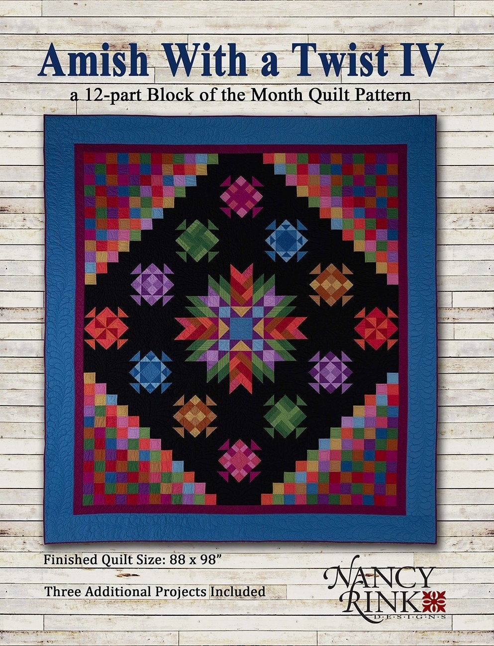 Amish With A Twist Series Four Pieced Quilt Pattern From Nancy Rink Designs NEW Please See Description And Pictures For More Information Etsy Israel Amish With A Twist Series Four Pieced Quilt Pattern From Nancy Rink Designs NEW Please See Description And Pictures For More Information Etsy Israel