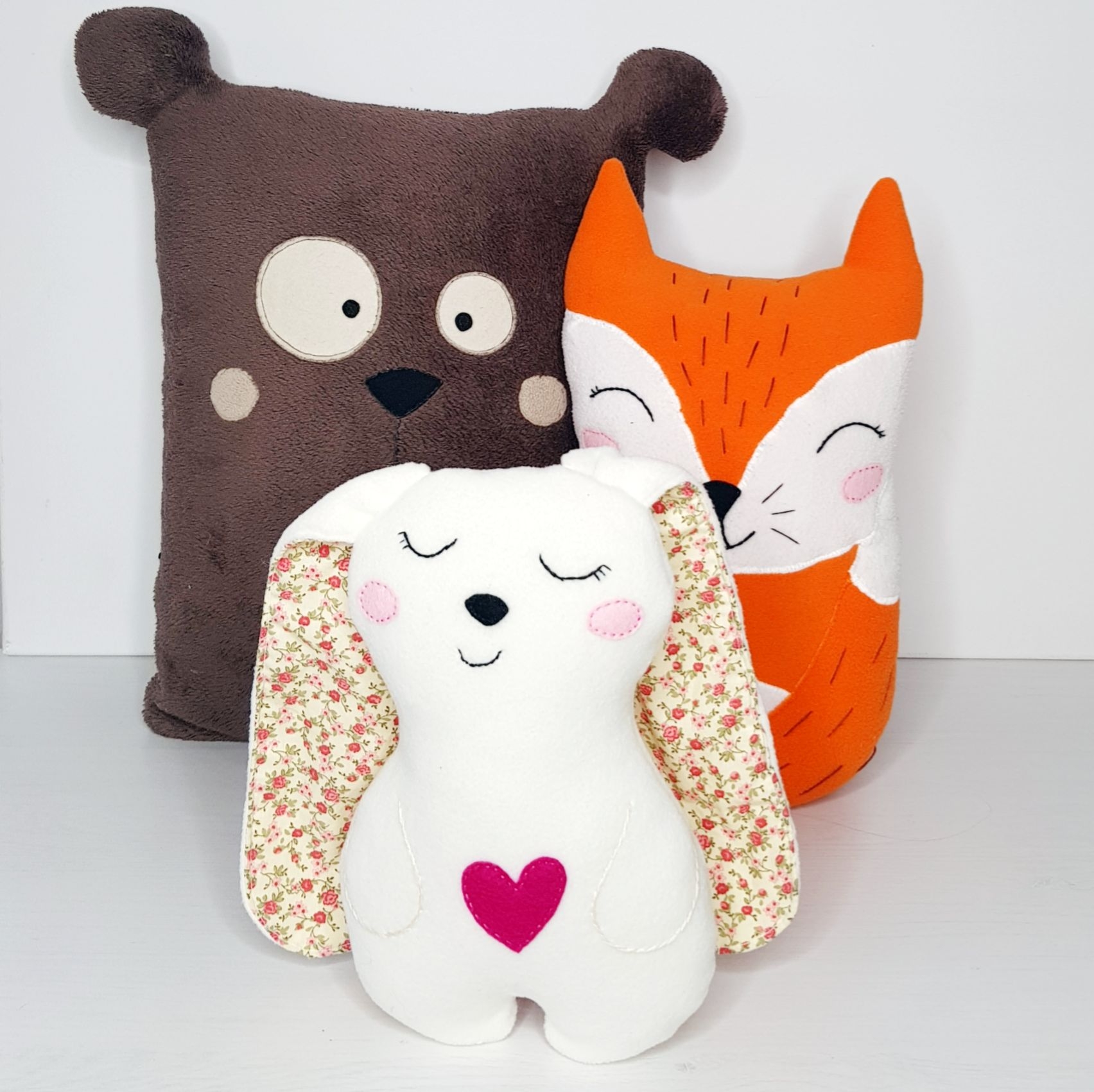 Animal Sewing Patterns Bundle I Teddy Bear Fox Bunny I Easy Animal Sewing Patterns Bundle I Teddy Bear Fox Bunny I Easy