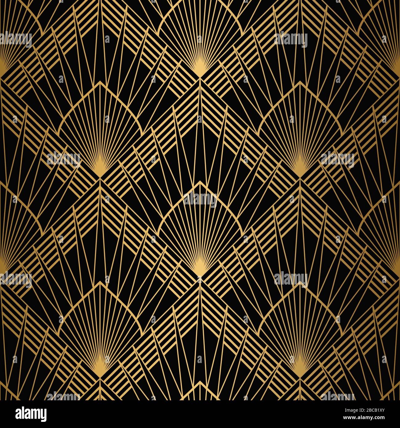 Art Deco Pattern Seamless Gold And Black Background Geometric Design Stock Vector Image Art Alamy Art Deco Pattern Seamless Gold And Black Background Geometric Design Stock Vector Image Art Alamy