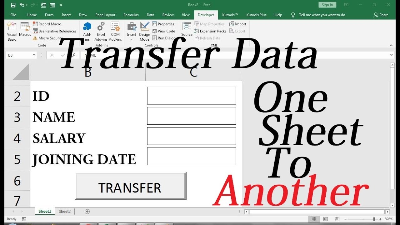 Automatically Transfer Data From One Sheet To Another In Excel YouTube Automatically Transfer Data From One Sheet To Another In Excel YouTube