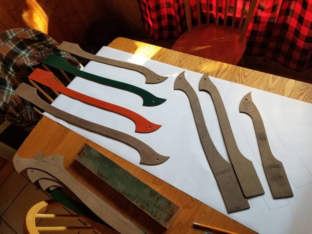 Axe Handle Templates On Paper Complete Pattern Collection In One Set Etsy Axe Handle Templates On Paper Complete Pattern Collection In One Set Etsy