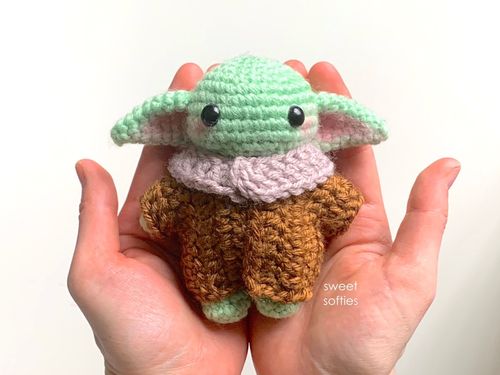Baby Yoda Inspired Amigurumi Free Crochet Pattern Sweet Softies Baby Yoda Inspired Amigurumi Free Crochet Pattern Sweet Softies