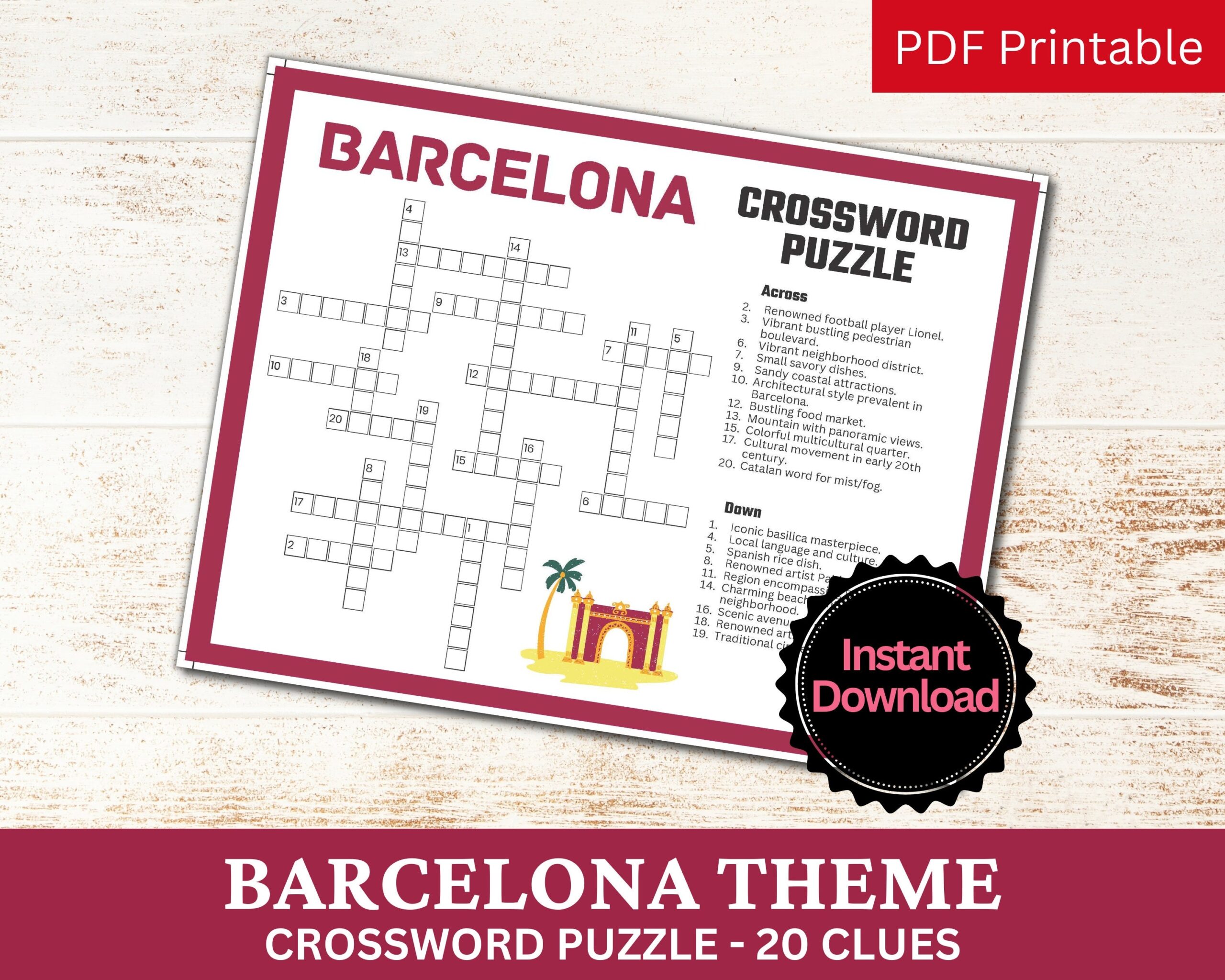 this in spain crossword clue