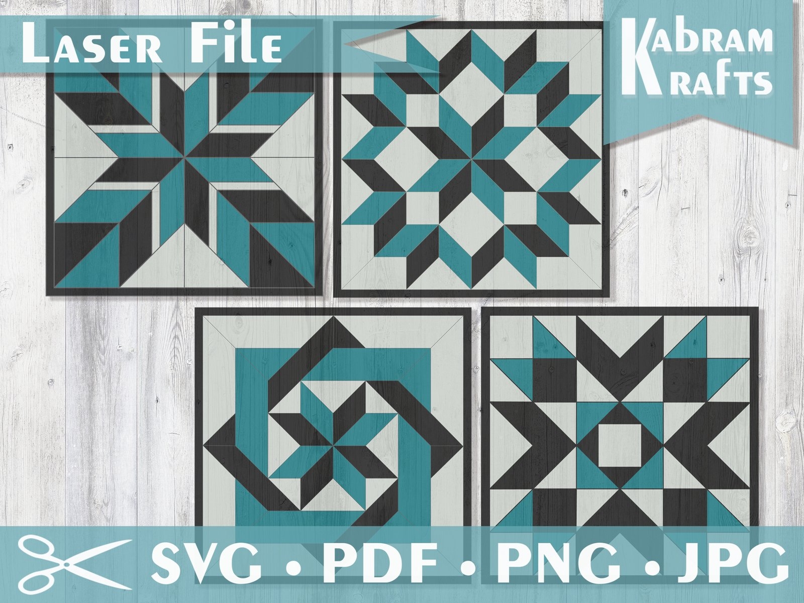 Barn Quilt Pattern SVG Barn Quilt Pattern SVG