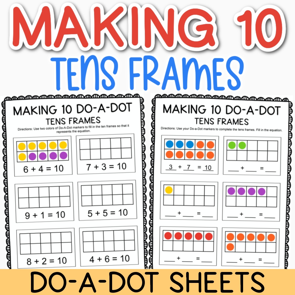 base ten blocks worksheets