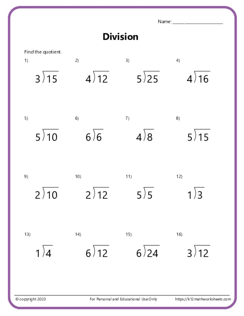 long division practice worksheets long division practice worksheets