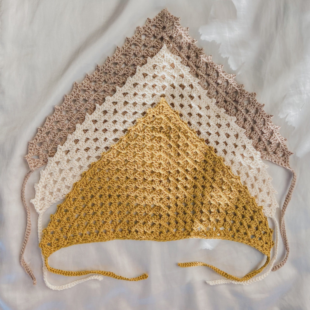 Beginner Crochet Granny Triangle Bandana Free Pattern Video Tutorial Hayhay Crochet Beginner Crochet Granny Triangle Bandana Free Pattern Video Tutorial Hayhay Crochet