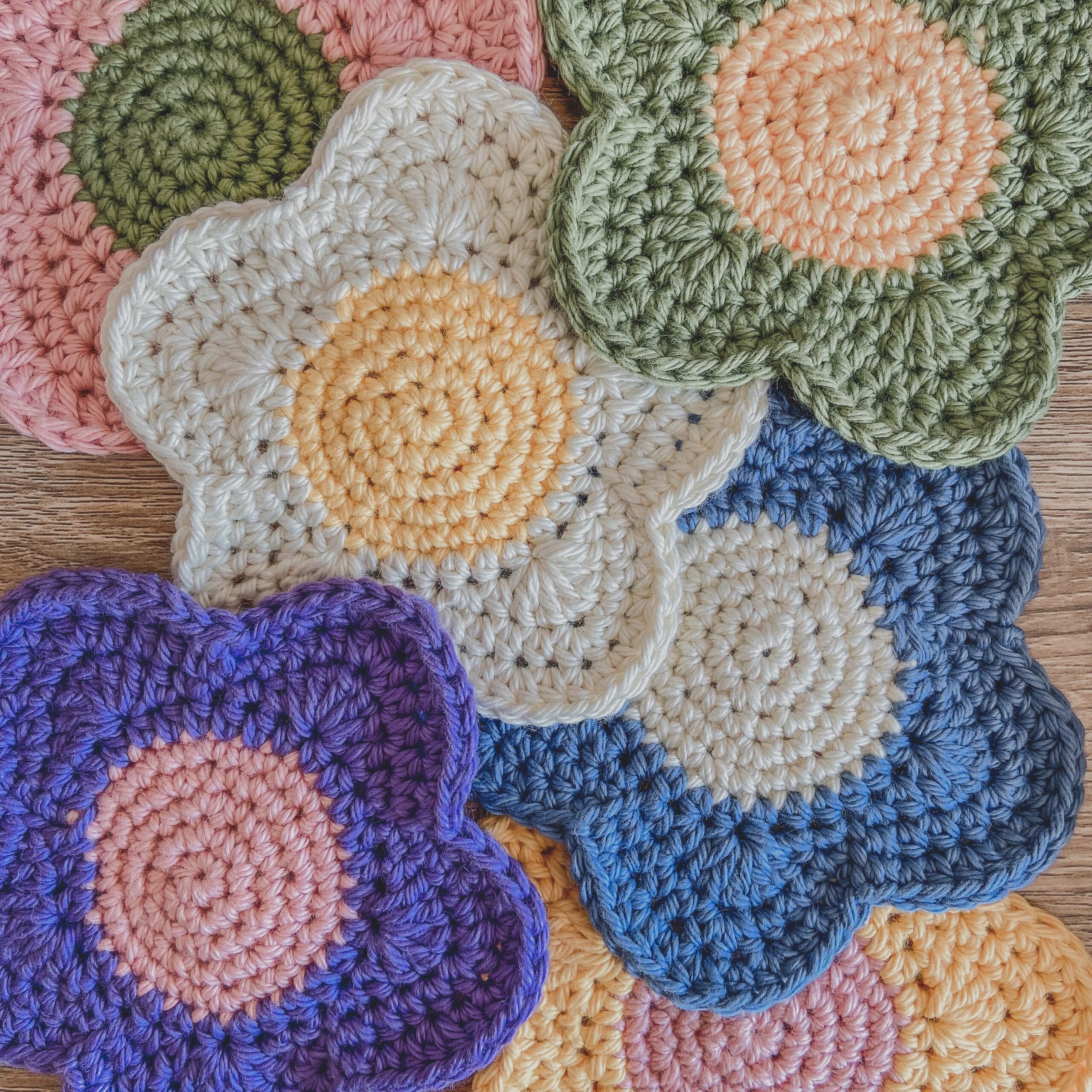Beginner Friendly Daisy Flower Coaster FREE Pattern Video Tutorial Hayhay Crochet Beginner Friendly Daisy Flower Coaster FREE Pattern Video Tutorial Hayhay Crochet