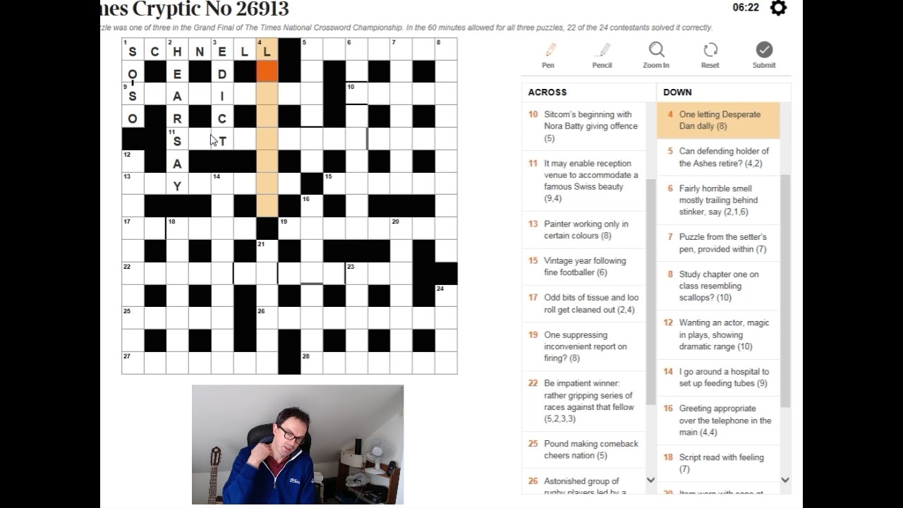 go on and on crossword clue