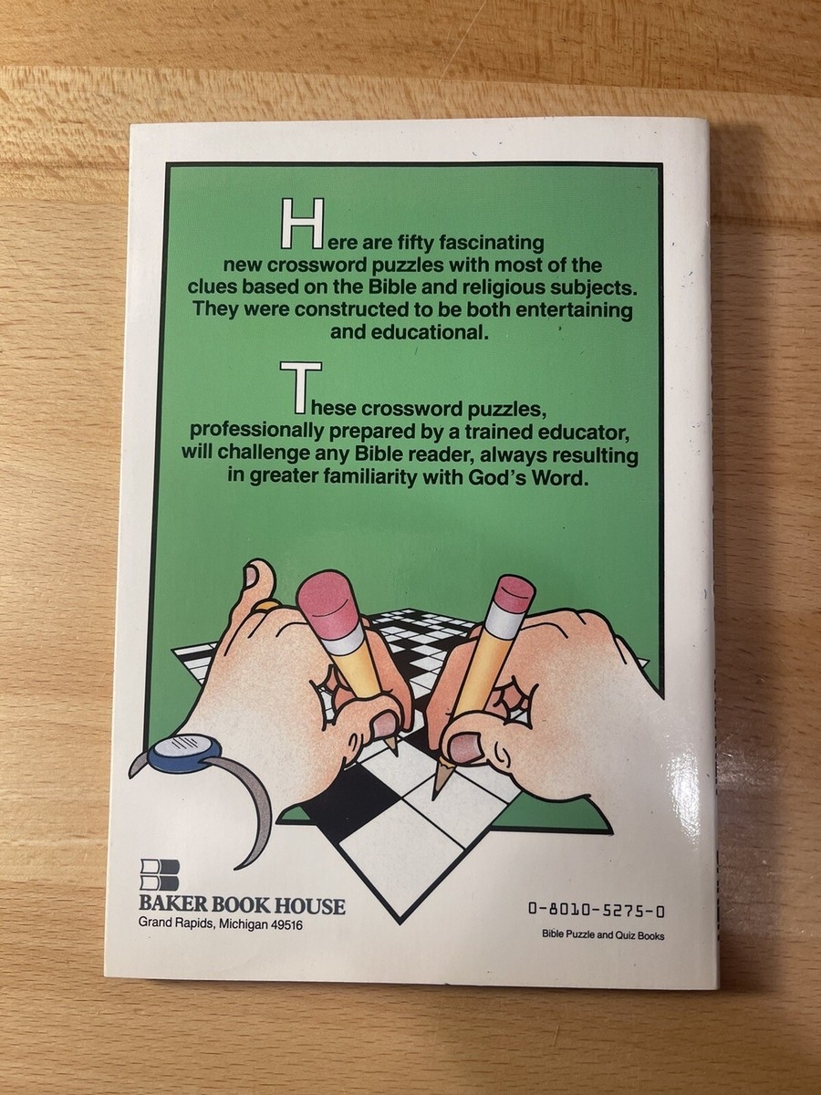 Bible Words Crossword Puzzles 2 By Kananen Marvin New 9780801052750 EBay Bible Words Crossword Puzzles 2 By Kananen Marvin New 9780801052750 EBay