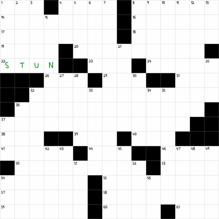 Blow Away NYT Crossword Clue February 22 2025