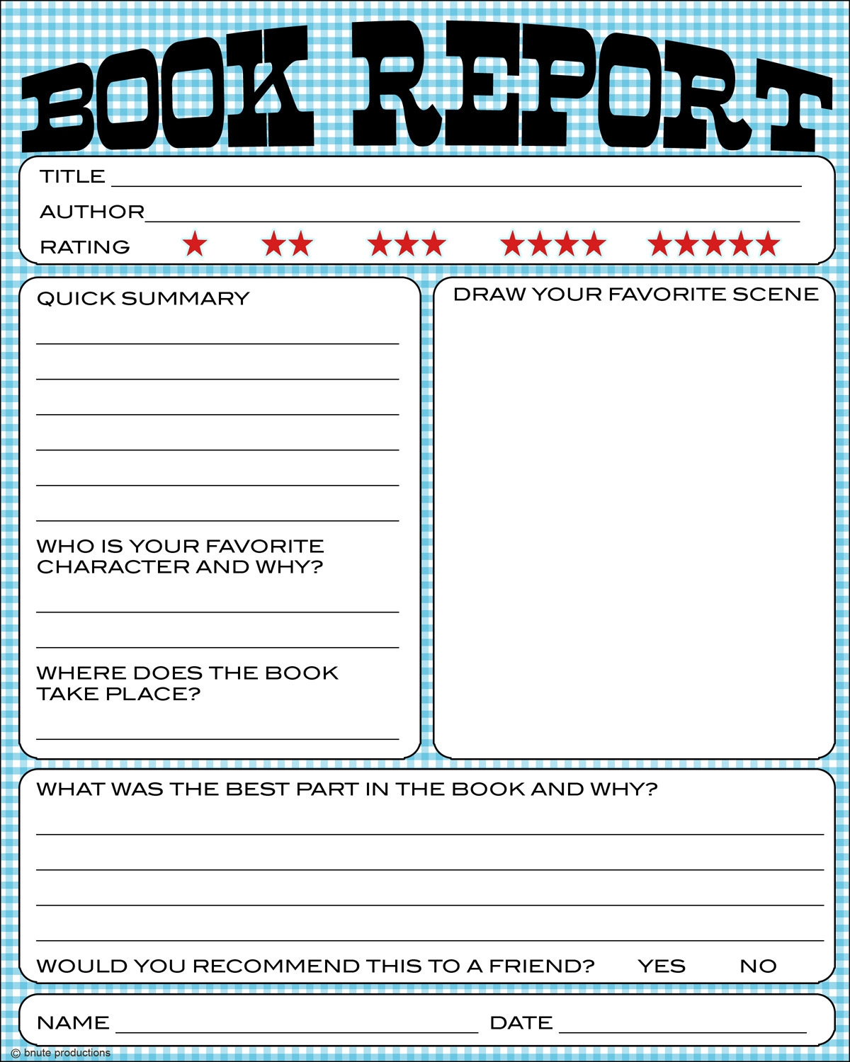 book report template printable book report template printable