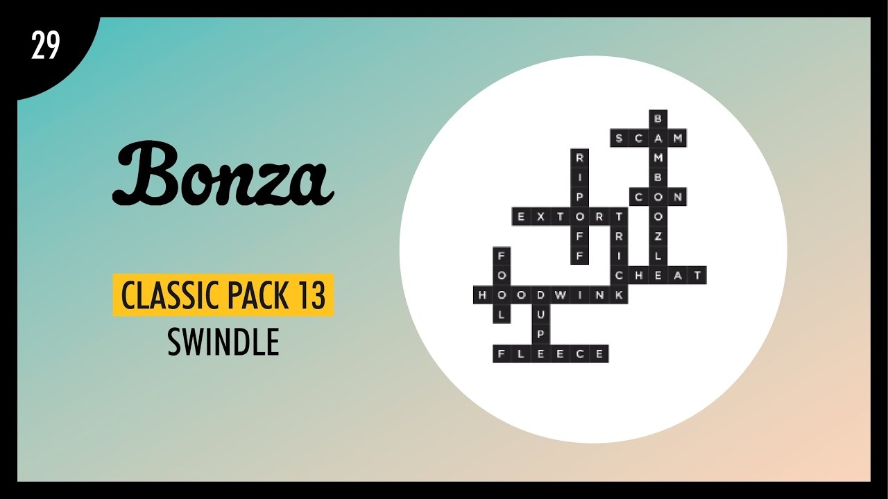 Bonza Word Puzzle Classic Pack 13 Swindle YouTube