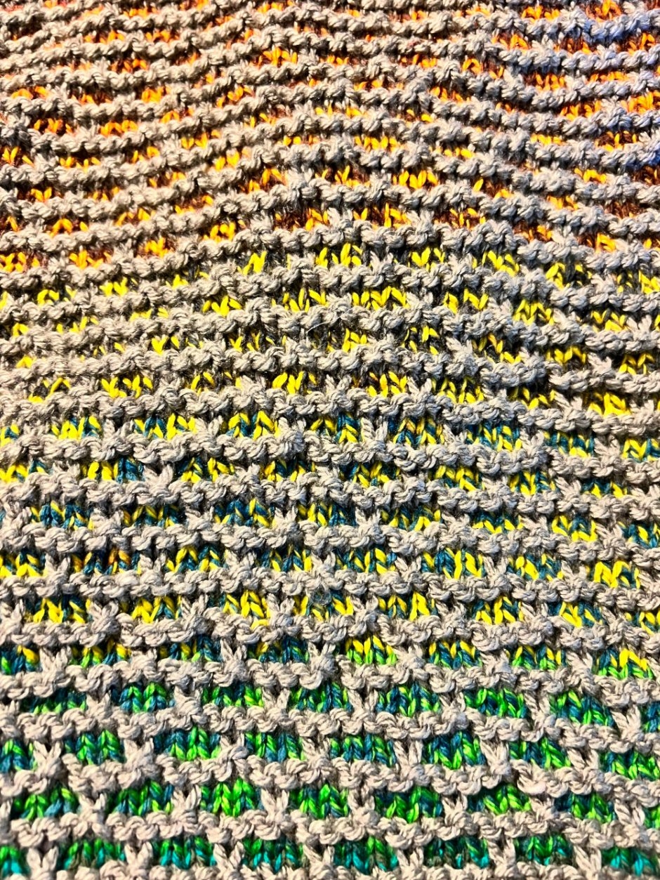 Brick Stitch Baby Blanket Knitting Pattern Our Daily Craft Brick Stitch Baby Blanket Knitting Pattern Our Daily Craft