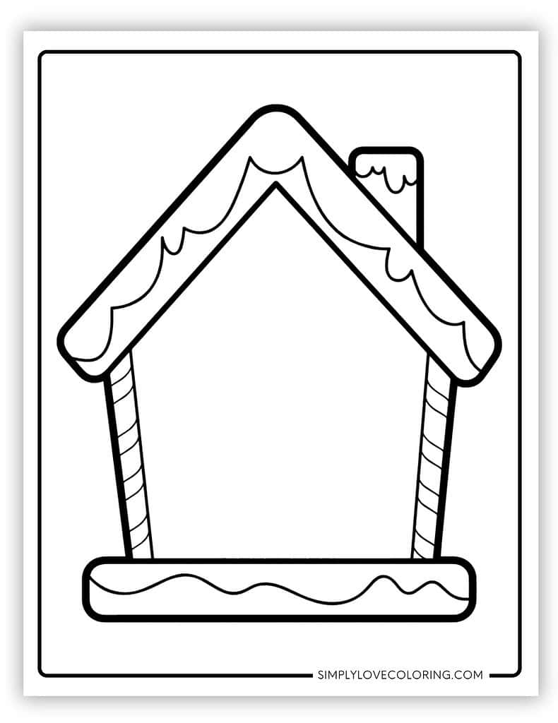 gingerbread house printable template gingerbread house printable template