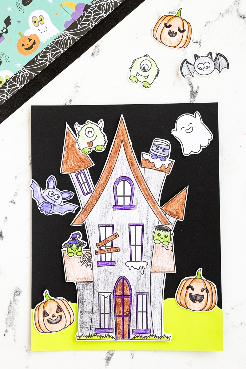 Build A Haunted House Printable Made To Be A Momma