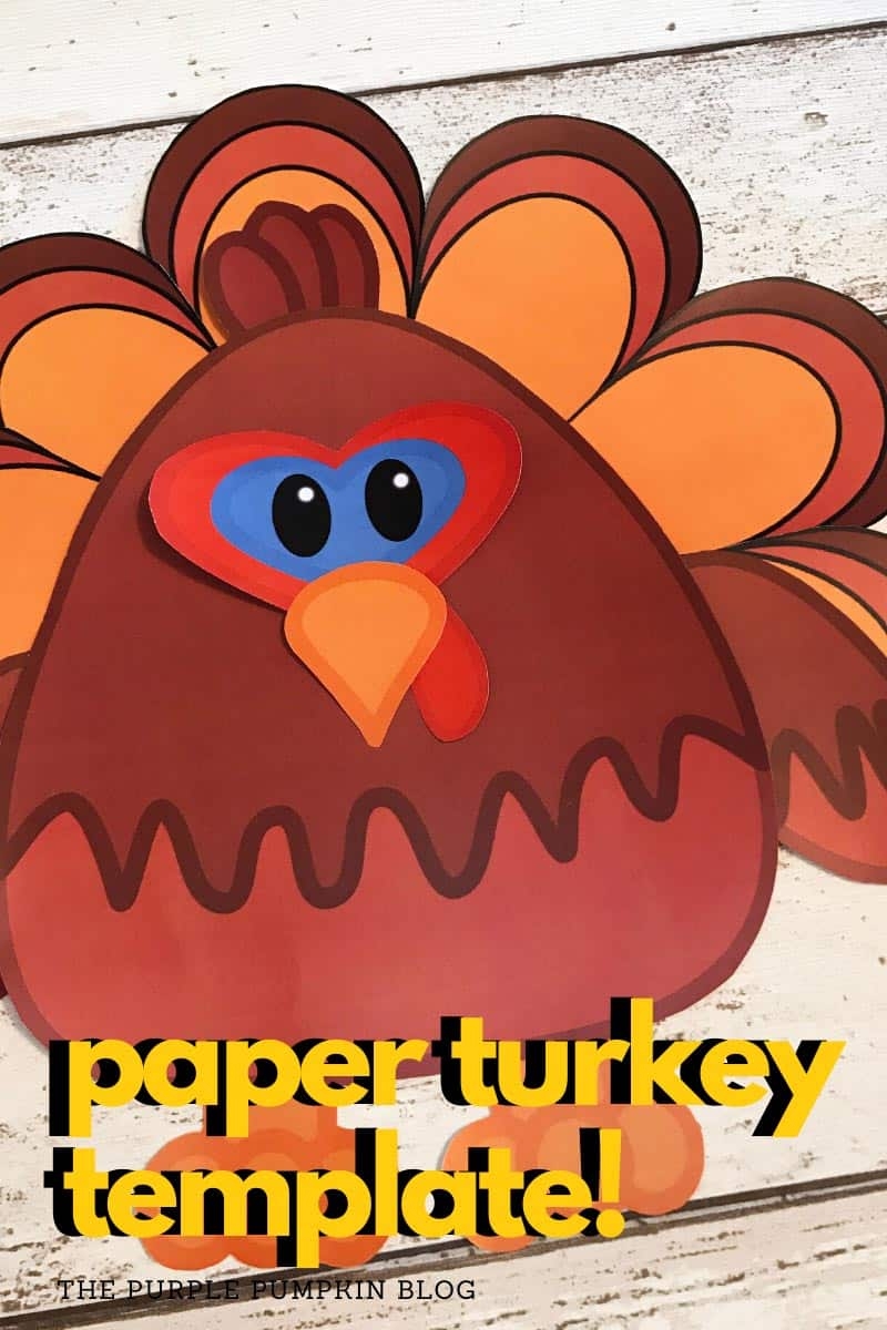 Build A Turkey Free Printable Paper Turkey Template Build A Turkey Free Printable Paper Turkey Template