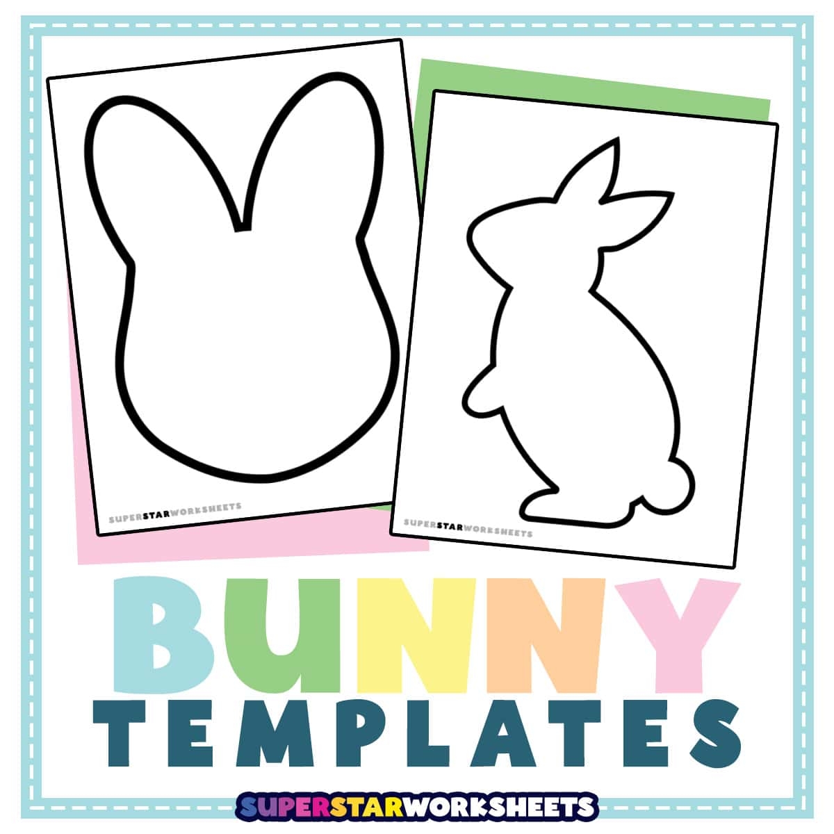 free printable bunny templates free printable bunny templates