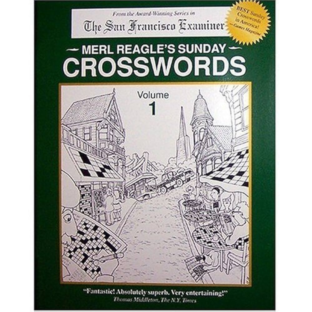 By Merl Reagle Merl Reagle s Sunday Crosswords Volume 1 Unknown Author Amazon Books By Merl Reagle Merl Reagle s Sunday Crosswords Volume 1 Unknown Author Amazon Books