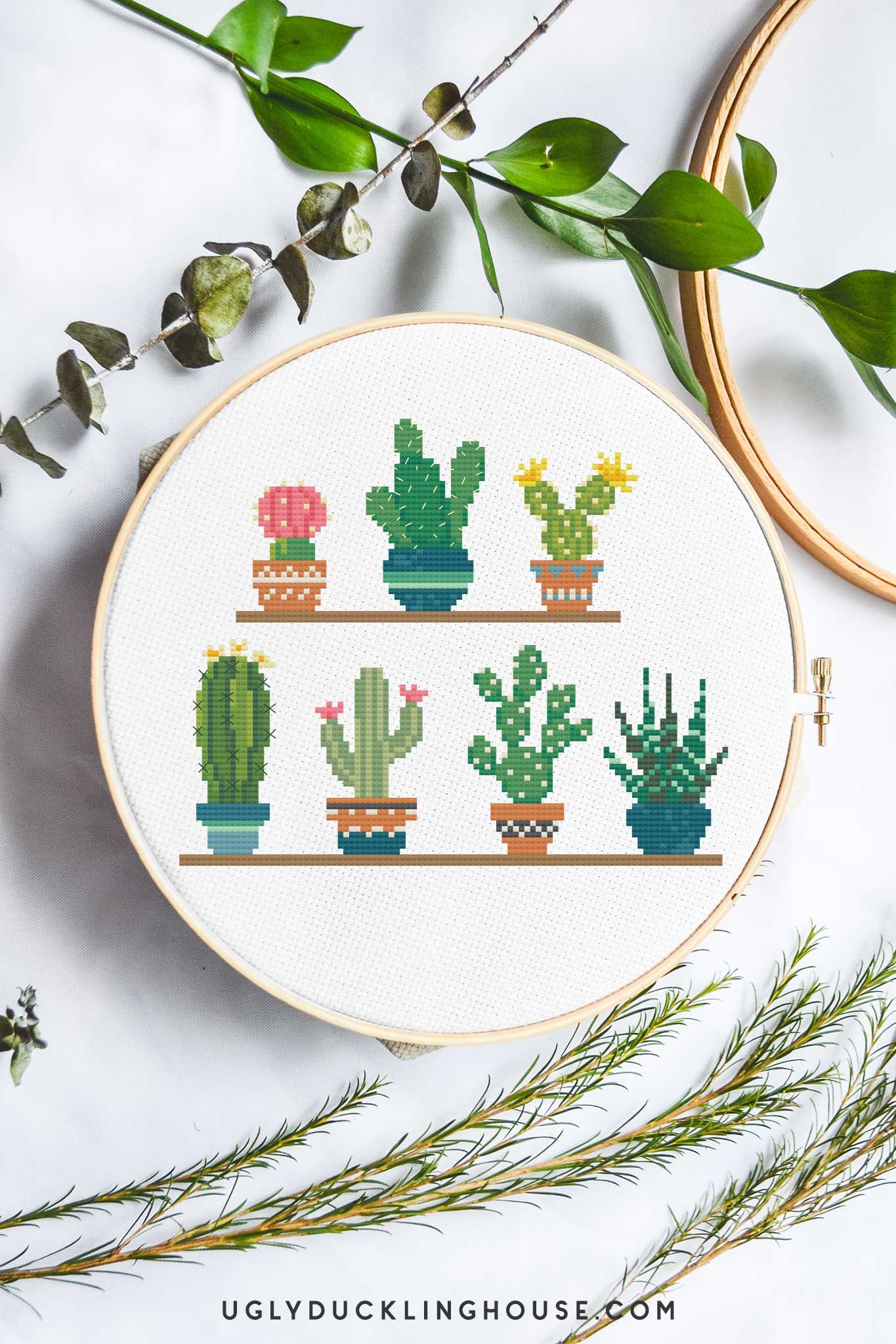 Cactus Free Cross Stitch Pattern Ugly Duckling House Cactus Free Cross Stitch Pattern Ugly Duckling House