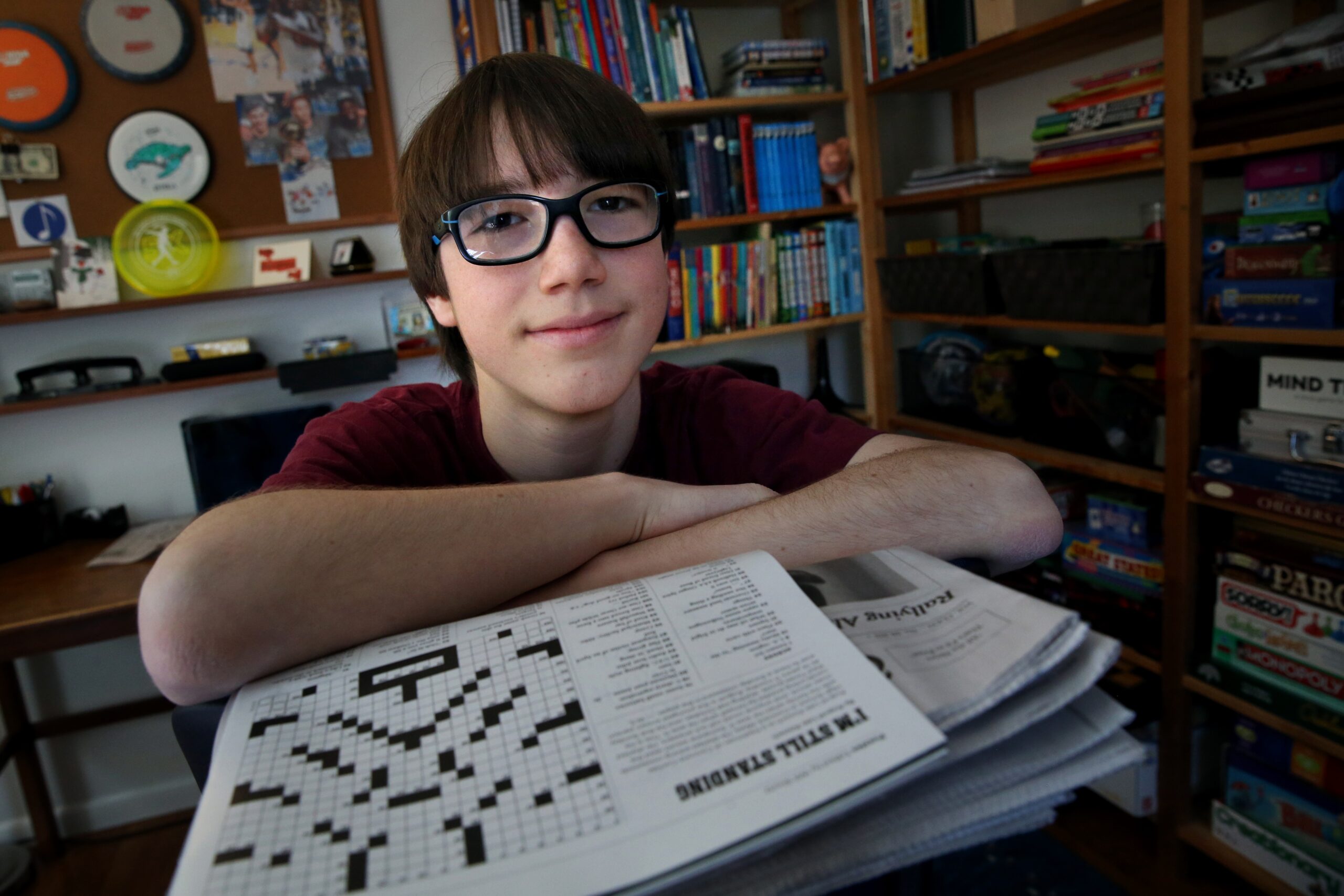 Can You Solve A Crossword Puzzle Designed By A 14 year old The Boston Globe