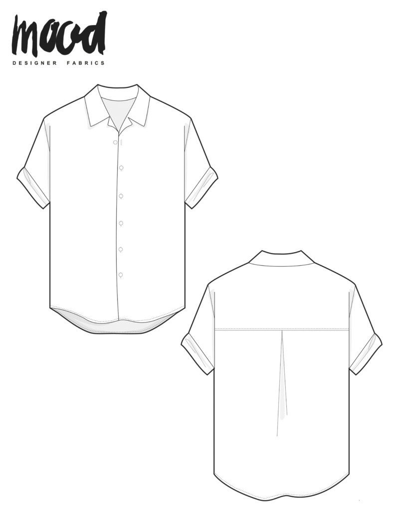 button up shirt pattern