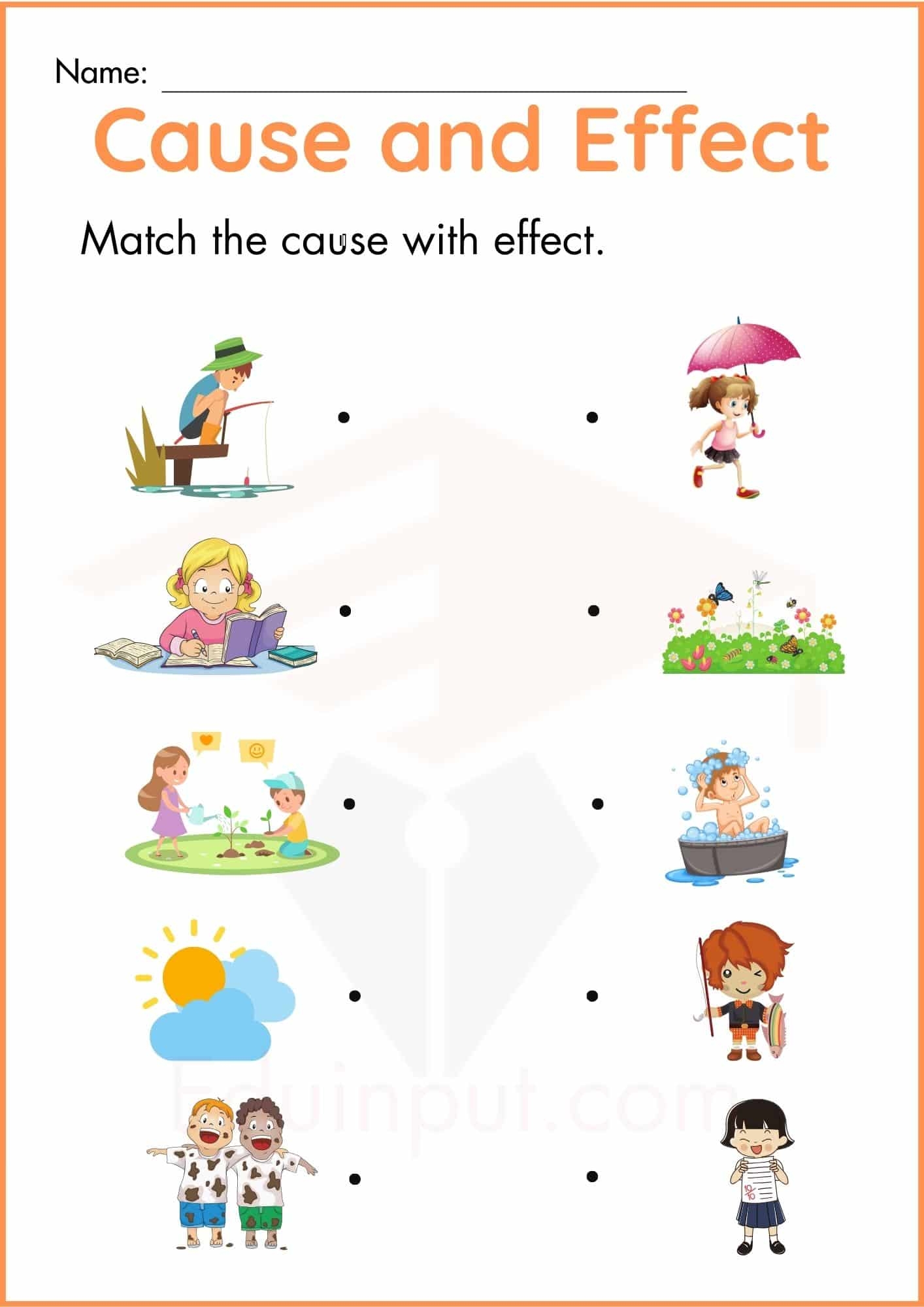 Cause And Effect Worksheets For Kindergarten Cause And Effect Worksheets For Kindergarten