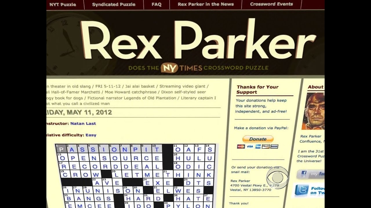 rex parker nyt crossword today rex parker nyt crossword today