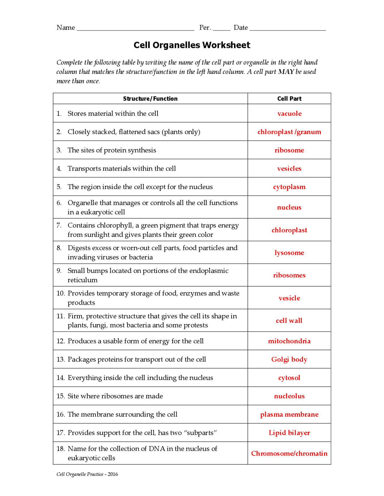 Cell Organelles Analogies Worksheet Answers Exercises Biology Worksheets Library Cell Organelles Analogies Worksheet Answers Exercises Biology Worksheets Library