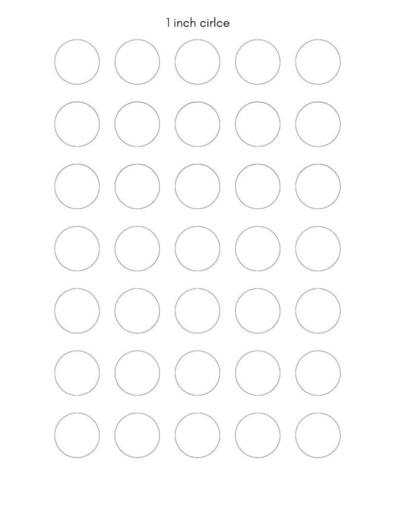 Circle Template Free Printables Small Medium And Large Sizes OriginalMOM