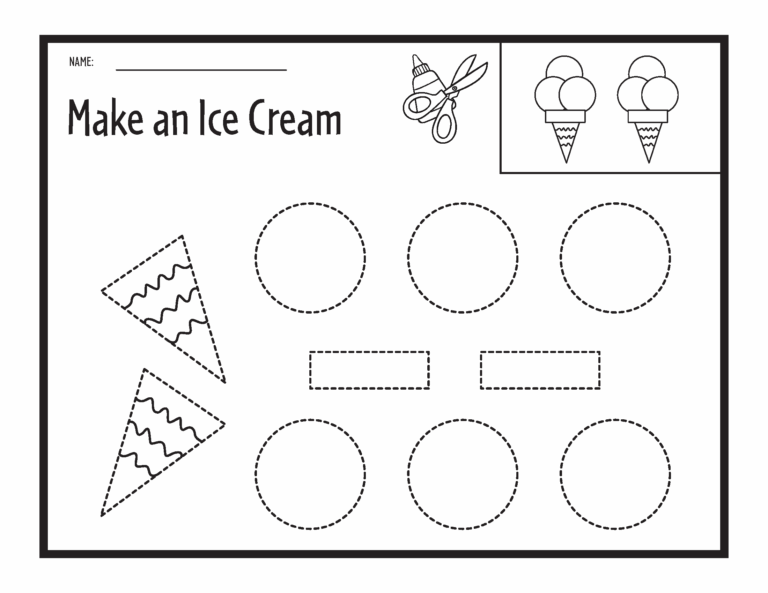 Color Cut And Glue Pages Gift Of Curiosity