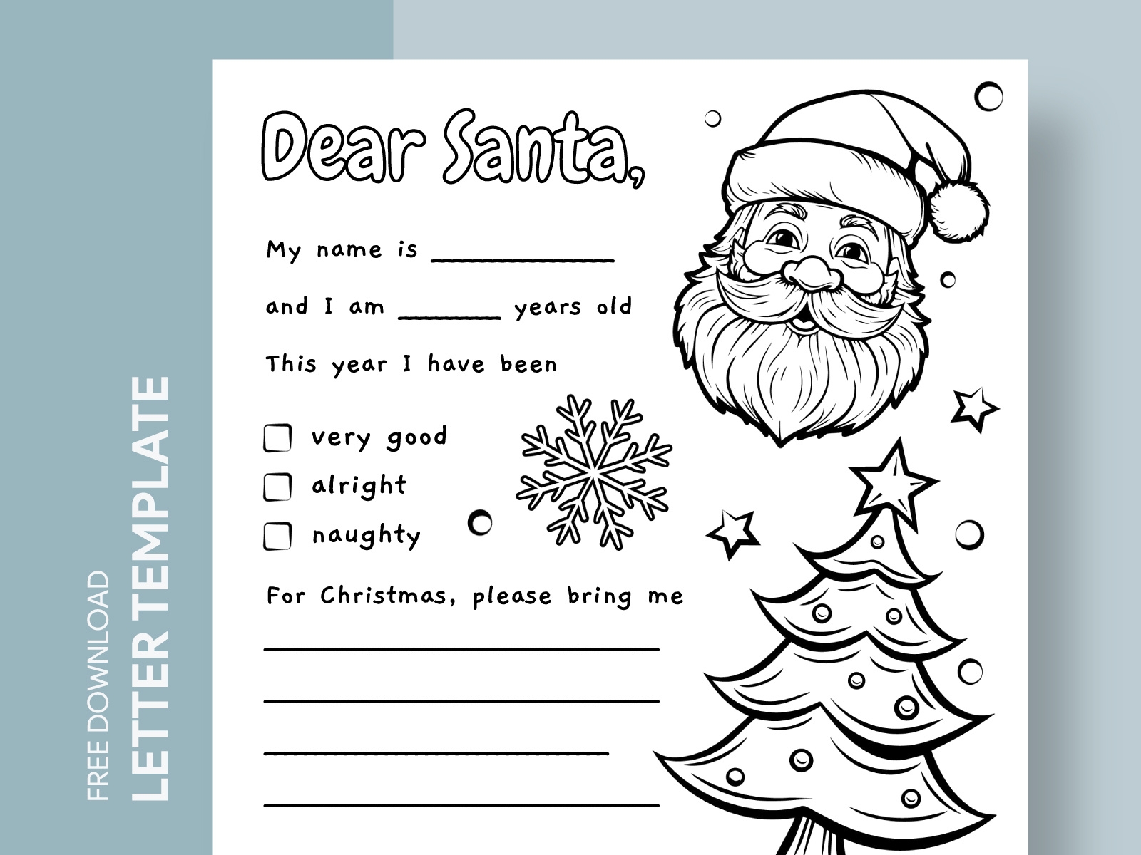Coloring Letter To Santa By Gdoc On Dribbble Coloring Letter To Santa By Gdoc On Dribbble