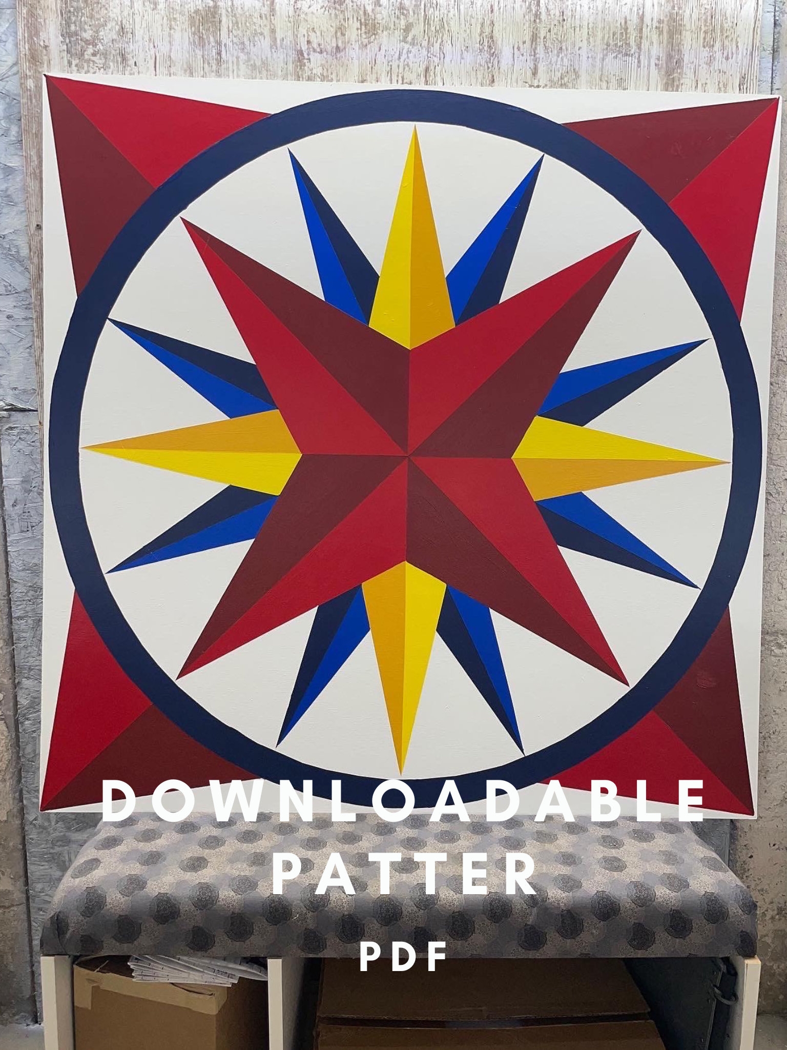 Compass Barn Quilt Etsy Compass Barn Quilt Etsy