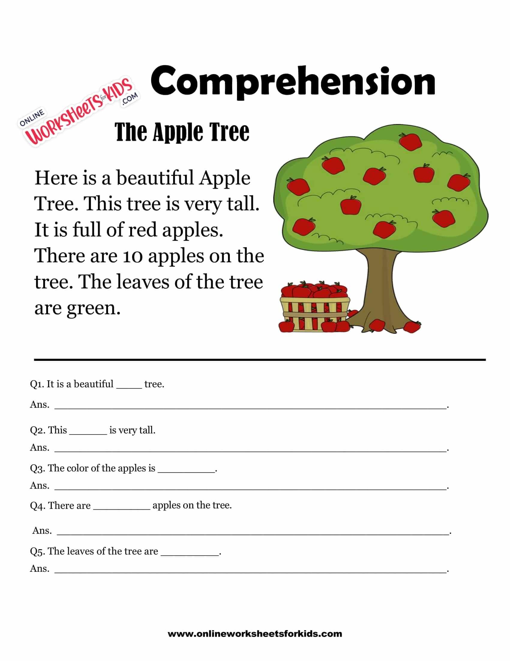 Comprehension Worksheets For Grade 1 1 Worksheets Library Comprehension Worksheets For Grade 1 1 Worksheets Library
