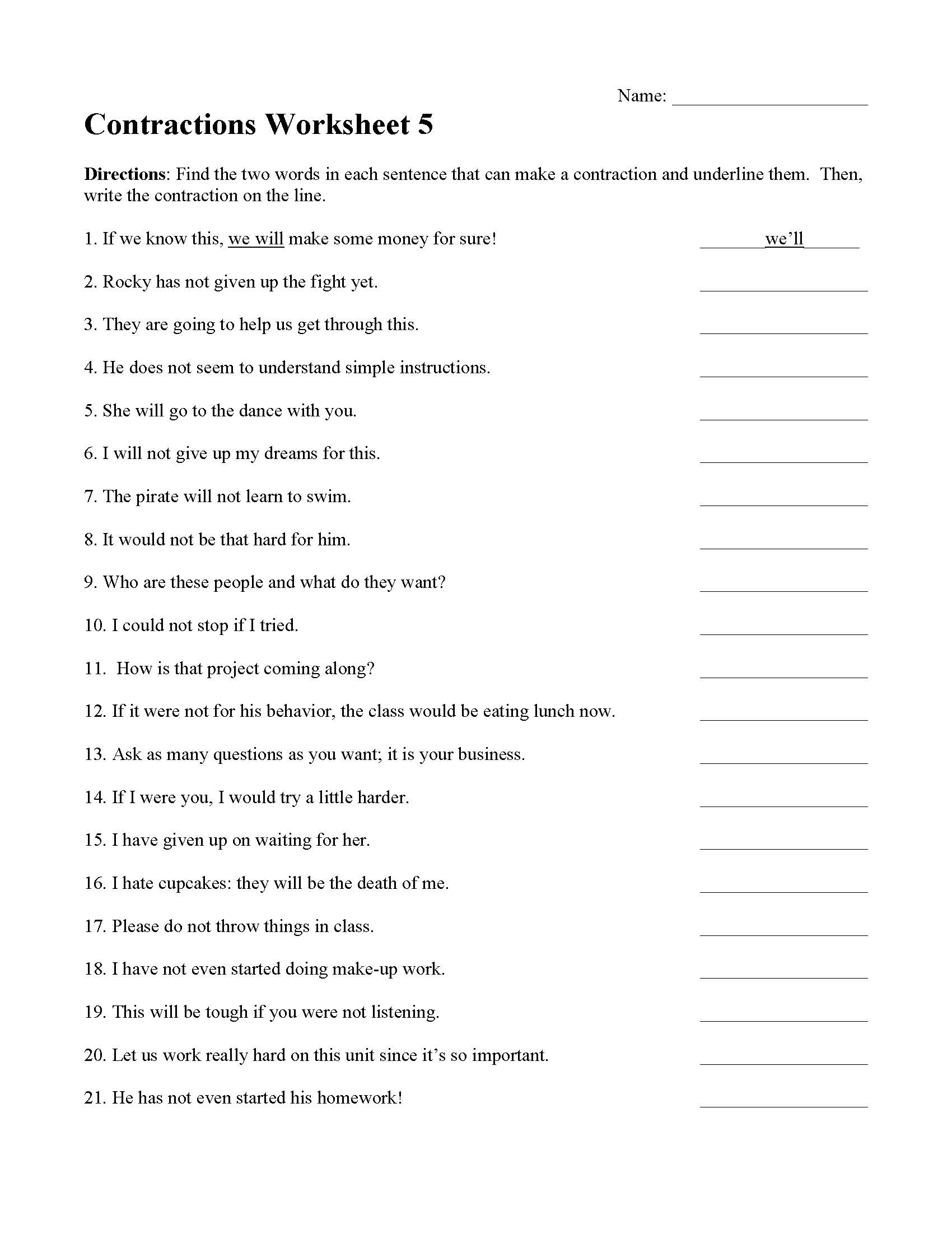 5th grade grammar worksheets 5th grade grammar worksheets