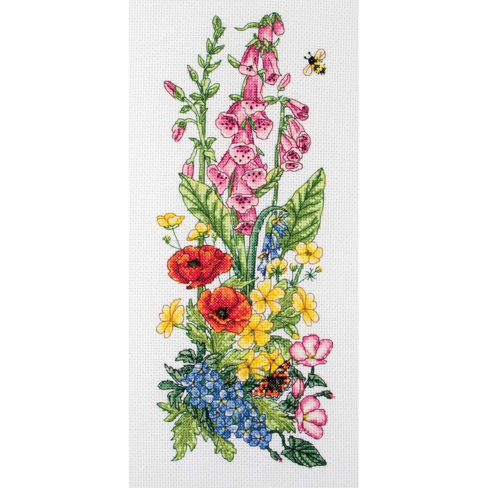 Counted Cross Stitch Kit The Flowers Collection Cottage Garden Floral Counted Cross Stitch Kit The Flowers Collection Cottage Garden Floral