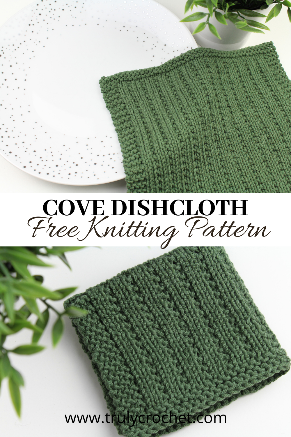 Cove Dishcloth Free Knitting Pattern Truly Crochet Cove Dishcloth Free Knitting Pattern Truly Crochet