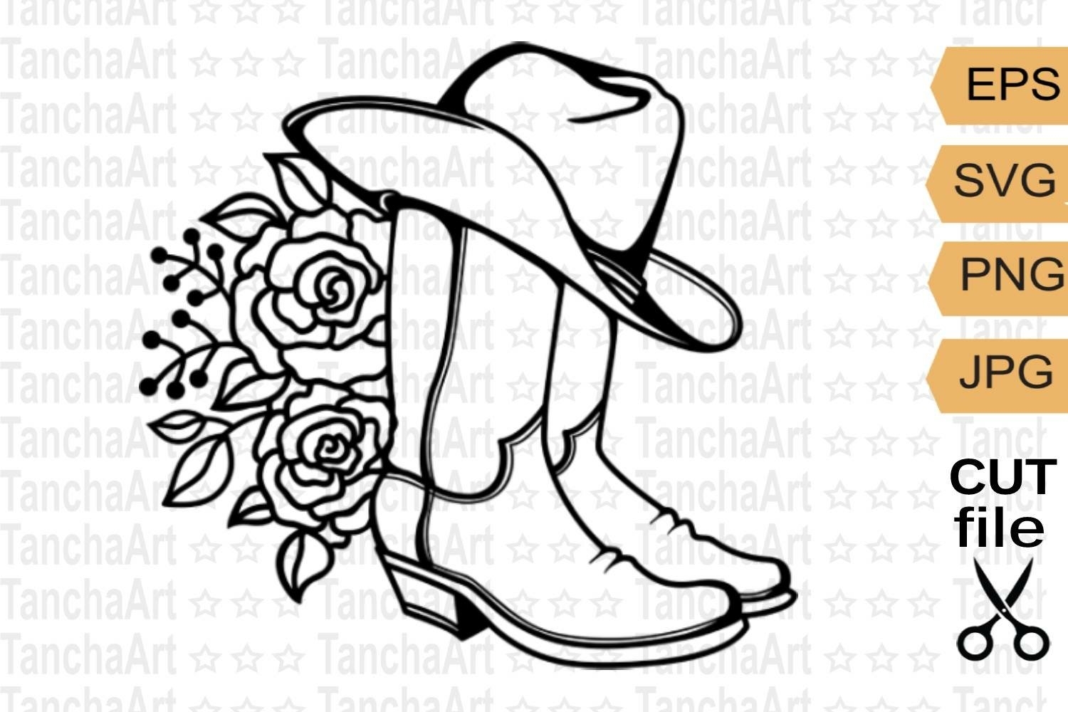 printable cowboy boot template printable cowboy boot template