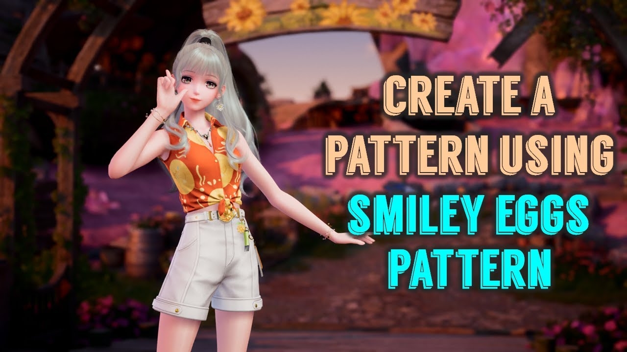 Create One Pattern With Smiley Eggs Infinity Nikki Journey Through Serenity Task YouTube Create One Pattern With Smiley Eggs Infinity Nikki Journey Through Serenity Task YouTube