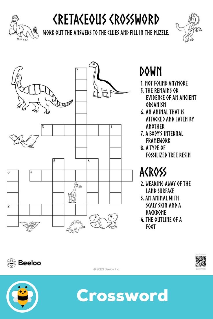 Cretaceous Crossword Cretaceous Crossword