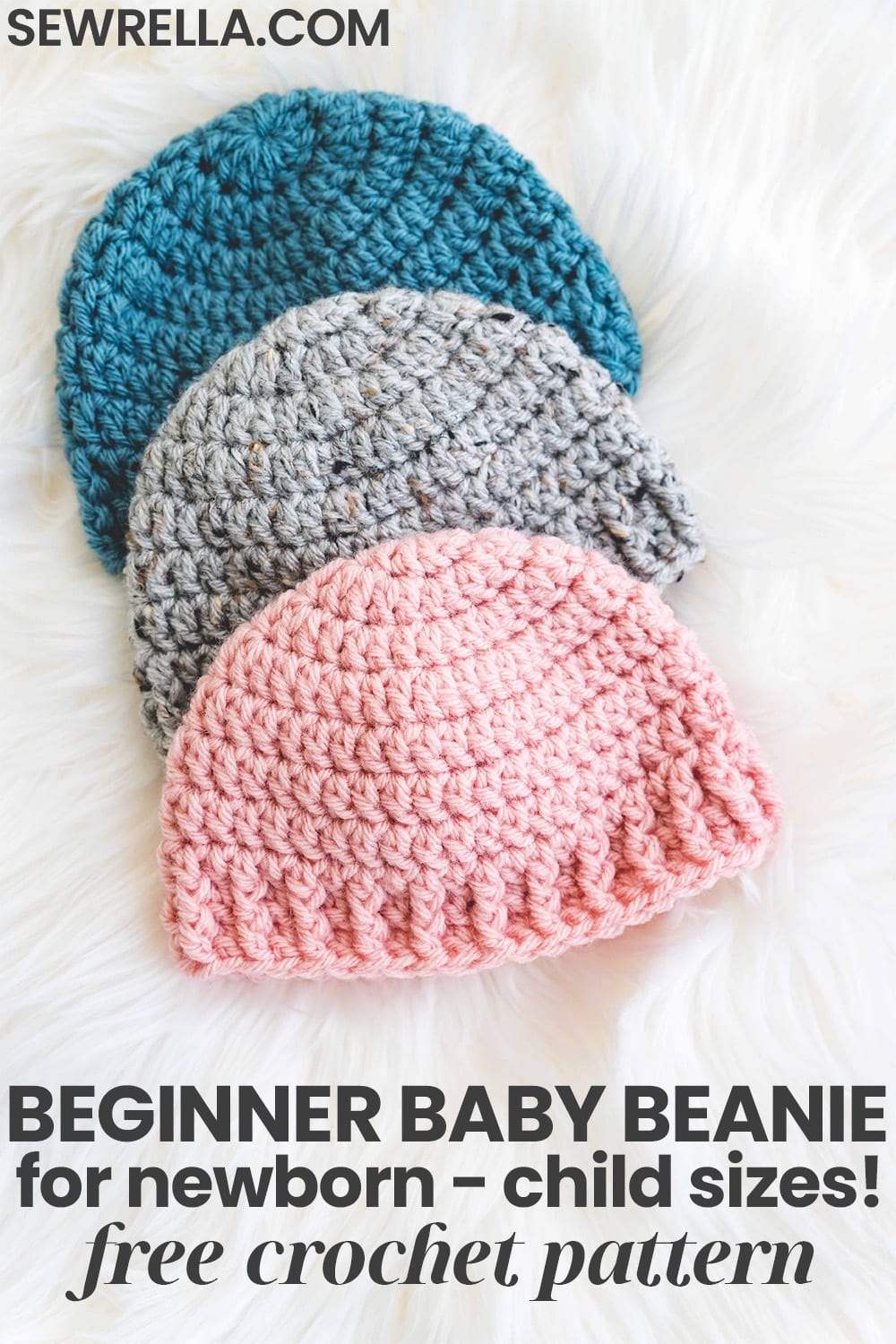 baby hat crochet pattern