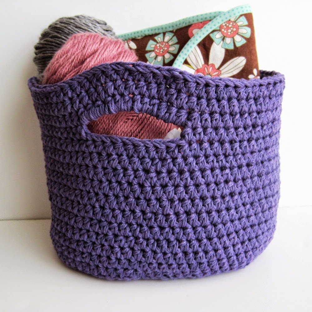 Crochet Basket Free Crochet Pattern Crochet Basket Free Crochet Pattern