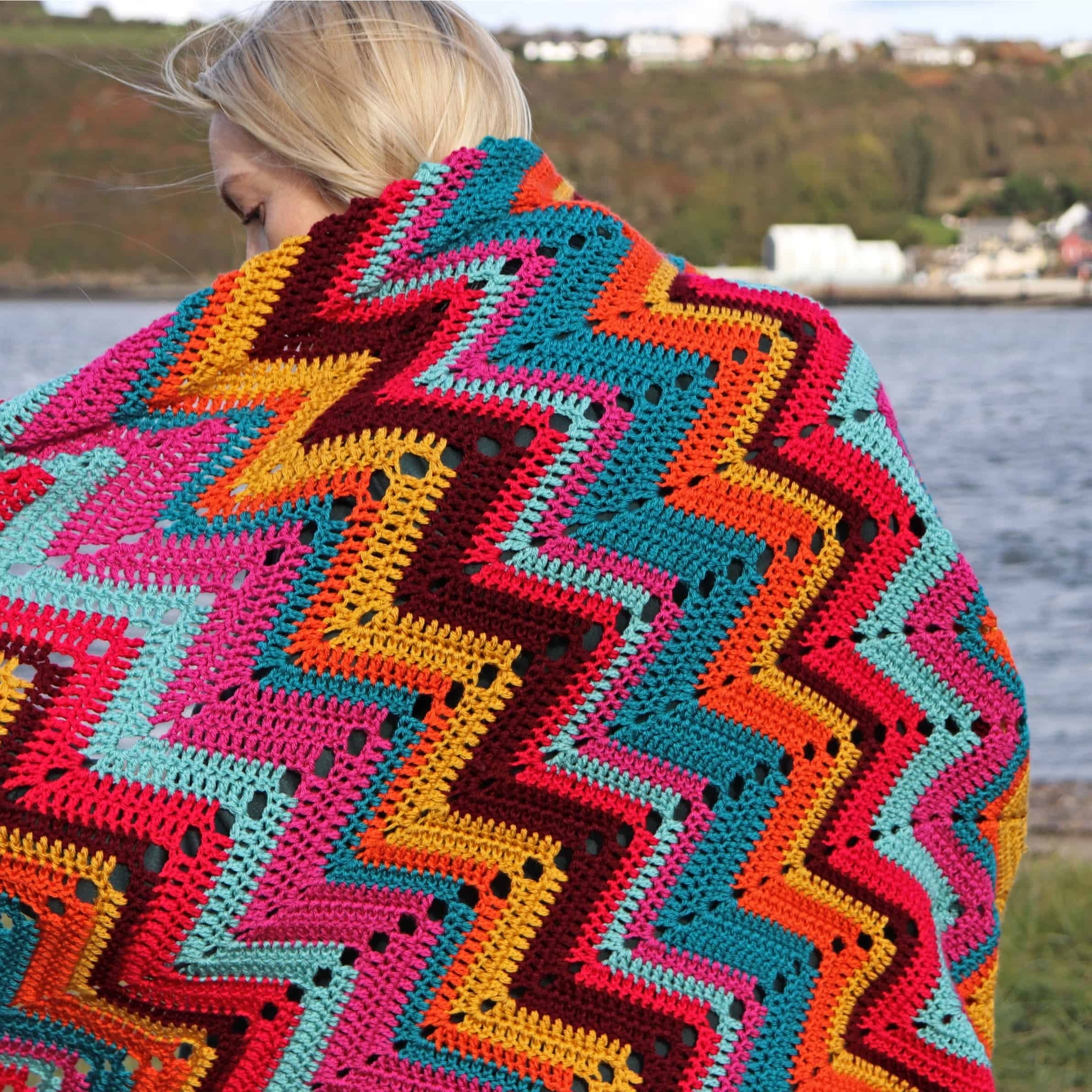 Crochet Chevron Retro Blanket Pattern Annie Design Crochet Crochet Chevron Retro Blanket Pattern Annie Design Crochet