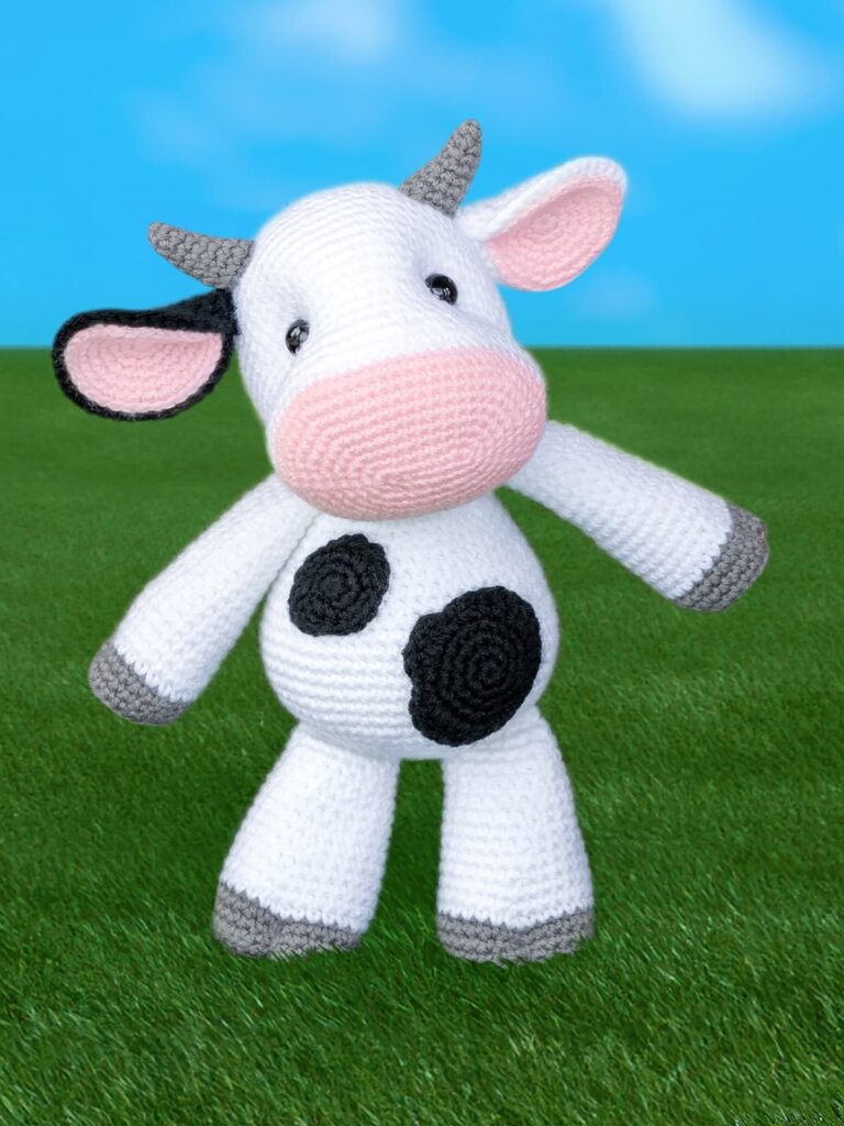 Crochet Cow FREE Pattern Jess Huff