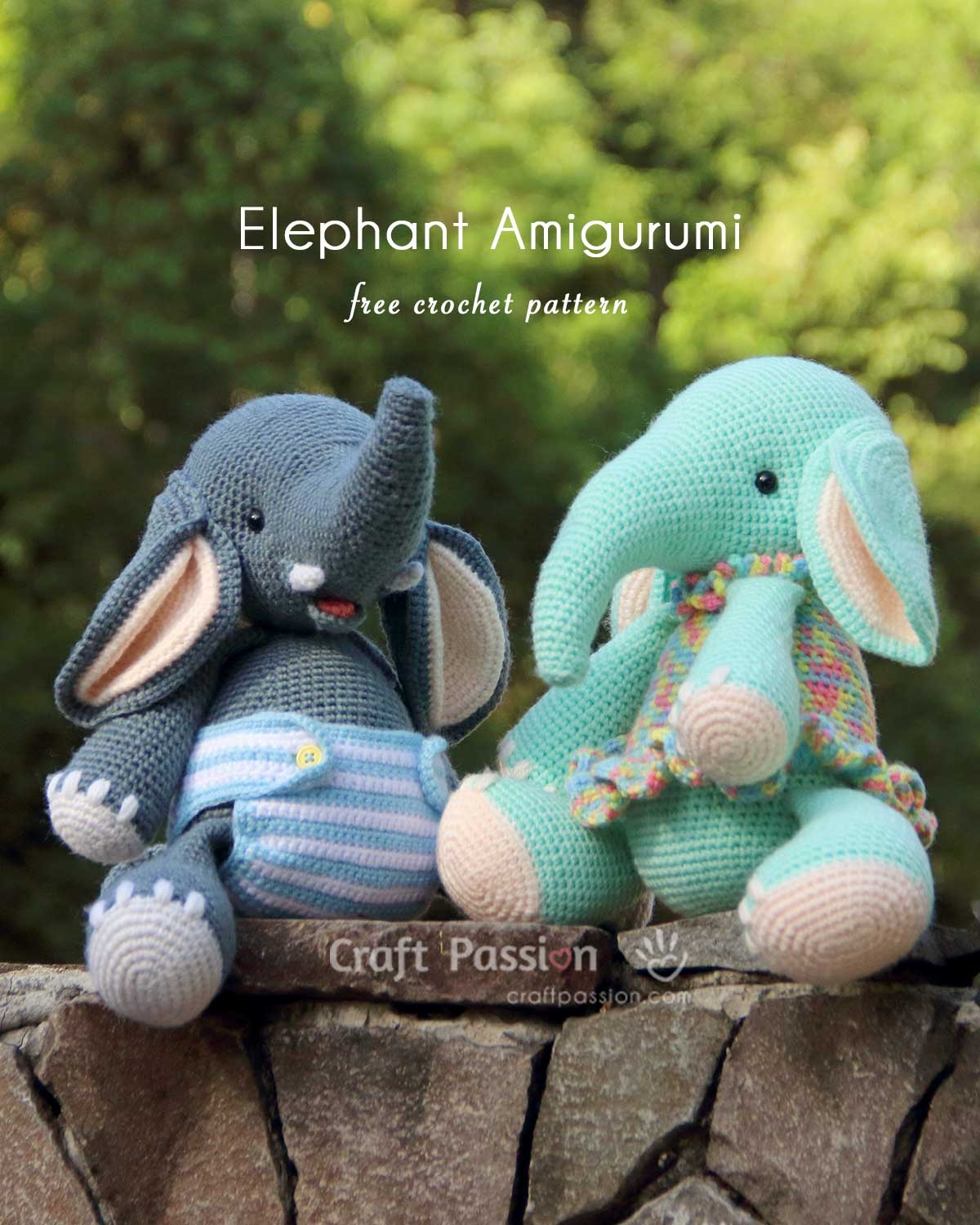 Crochet Elephant Amigurumi Free Amigurumi Patterns Craft Passion Crochet Elephant Amigurumi Free Amigurumi Patterns Craft Passion
