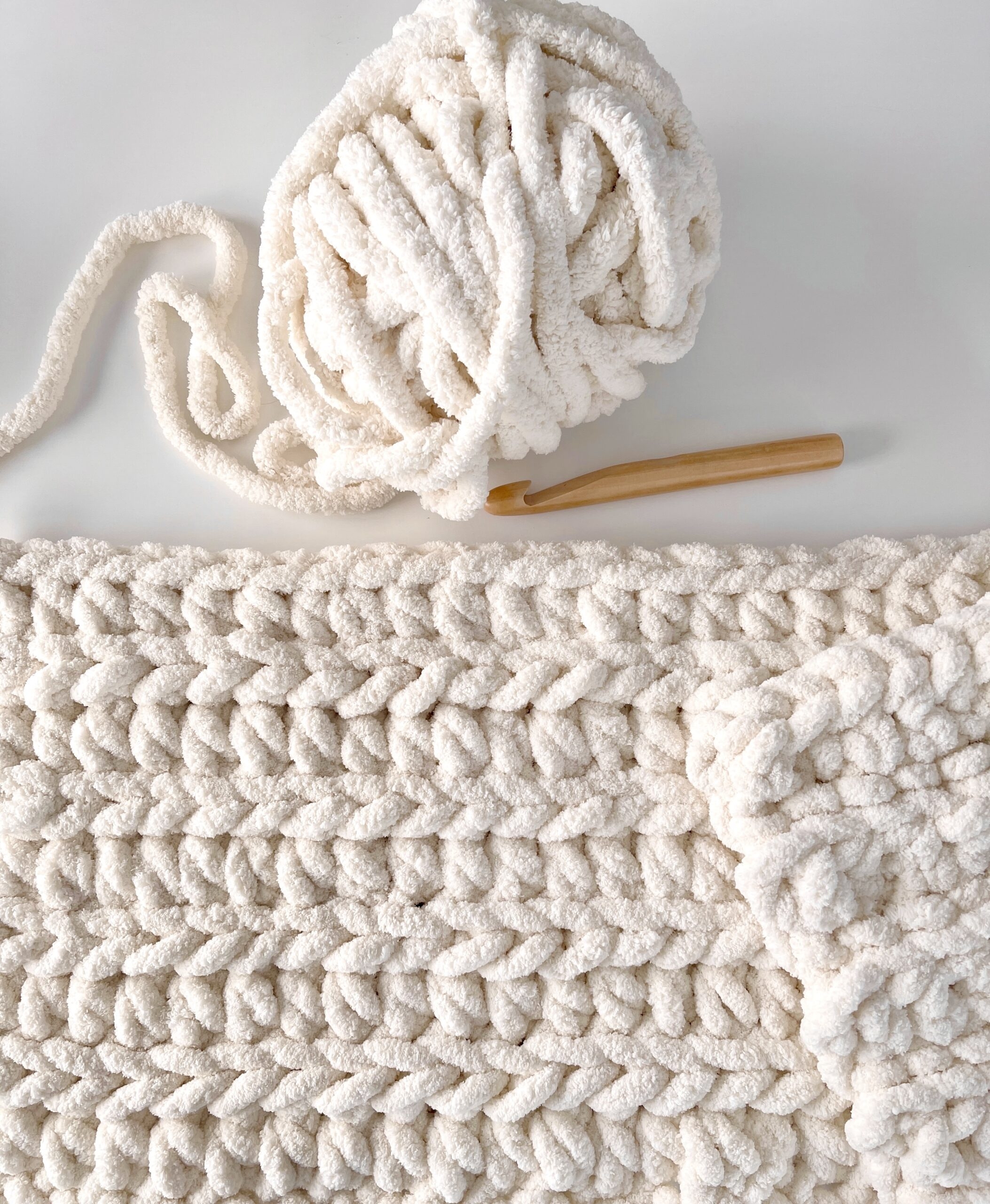 Crochet Extra Thick And Creamy Throw Daisy Farm Crafts Crochet Extra Thick And Creamy Throw Daisy Farm Crafts