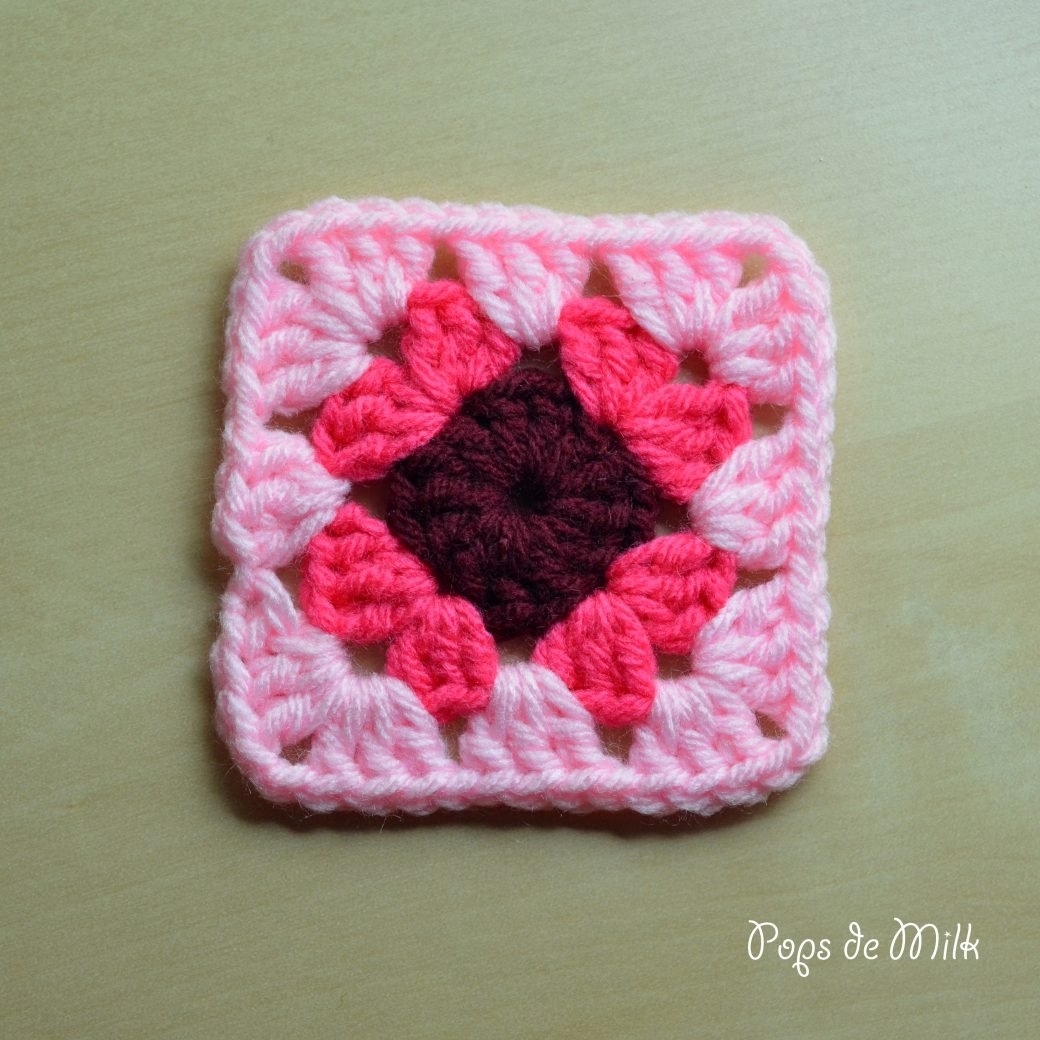Crochet Granny Square Pattern Pops De Milk Fun And Nerdy Crochet Patterns Crochet Granny Square Pattern Pops De Milk Fun And Nerdy Crochet Patterns