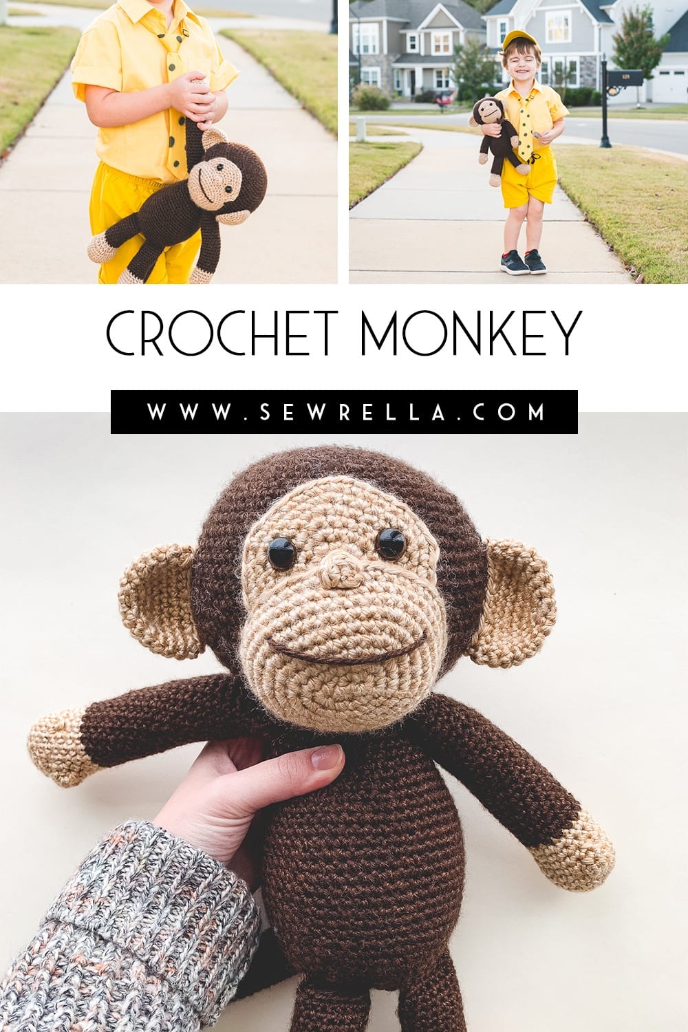 crochet monkey pattern free crochet monkey pattern free