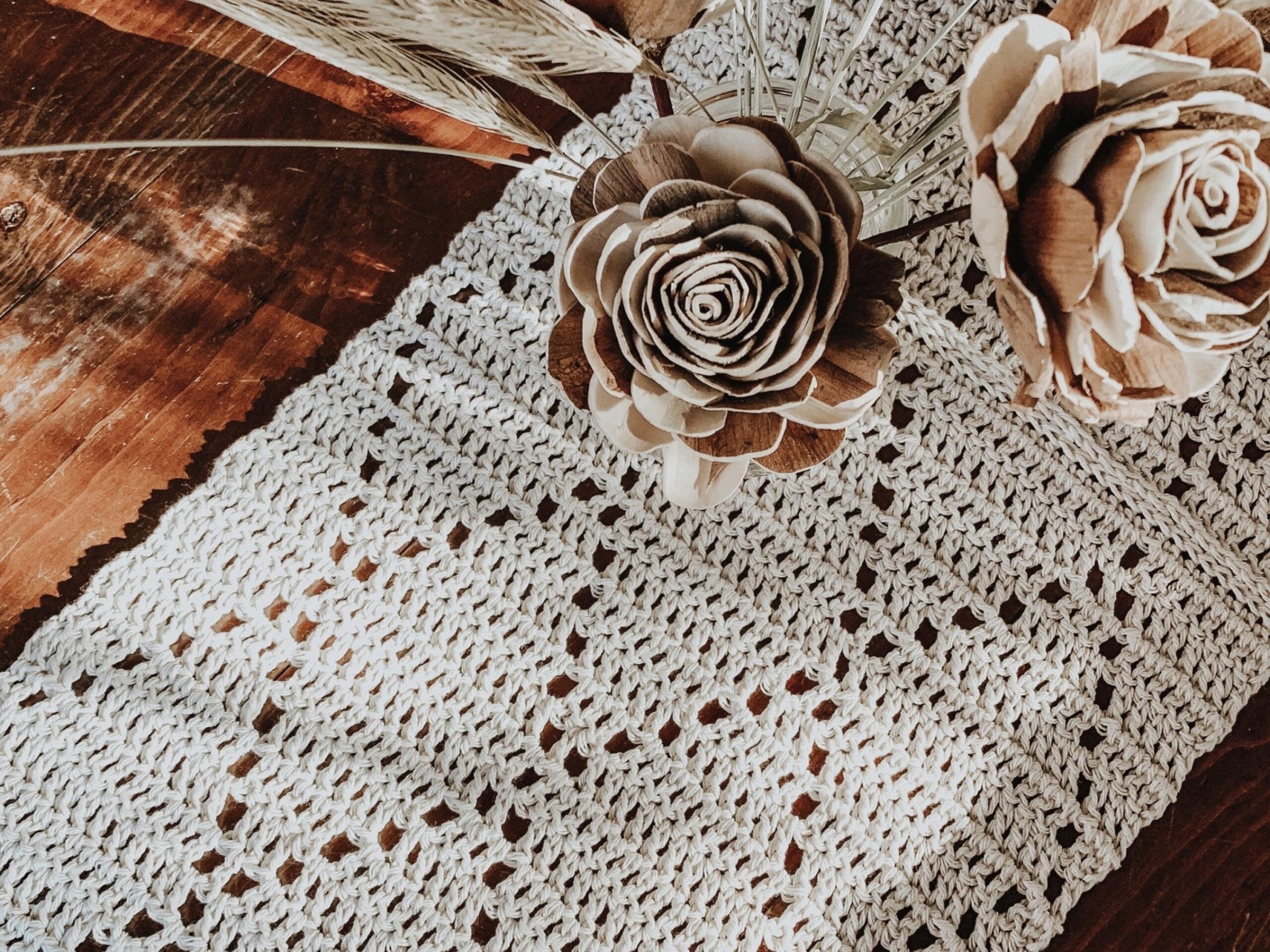 CROCHET PATTERN Lattice Table Runner By Fiction Fibers Beginner Crochet Digital Pattern Etsy CROCHET PATTERN Lattice Table Runner By Fiction Fibers Beginner Crochet Digital Pattern Etsy